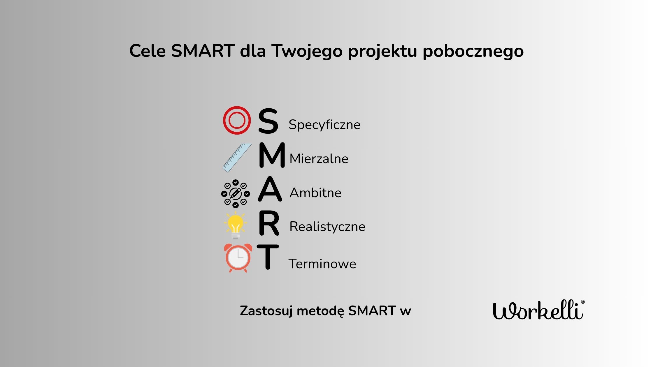 Jak wykorzystać metodę SMART w pracy dodatkowej | Workelli.pl
