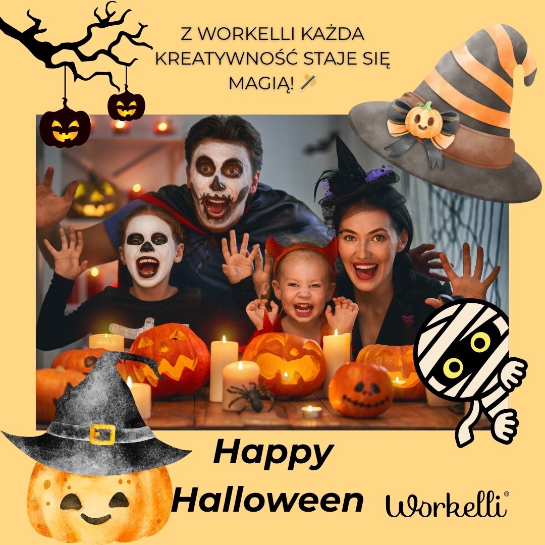 Halloween na Workelli: dzień kreatywności, zabawy i nowych możliwości!