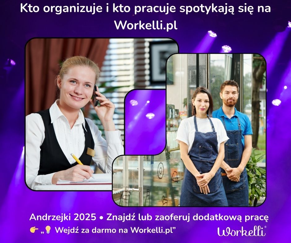 Znajdź DJ-a, kelnerów i obsługę na Andrzejki — za darmo na Workelli.pl