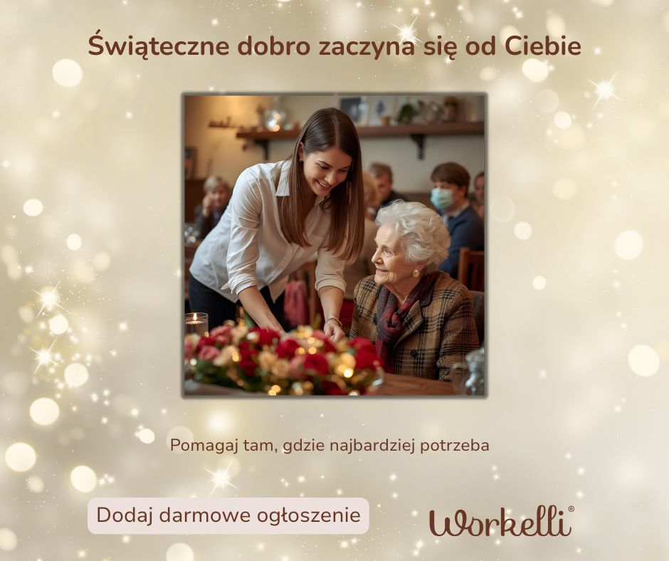 Świąteczne akcje dobroci: jak oferować bezpłatną pomoc na Workelli
