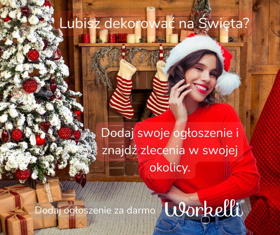 Dekoracje świąteczne: kreatywne usługi przy ozdabianiu domów, choinek, sklepów i biur